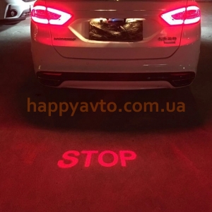Лазерный стоп сигнал автомобильный STOP